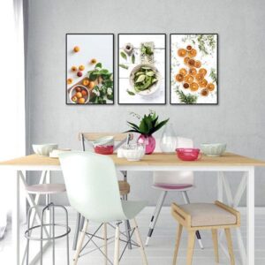 Tranh Treo Tường Tráng Gương Pha Lê Cao Cấp Hoa Quả Nghệ Thuật Trang Trí Phòng Ăn Phòng Bếp Hiện Đại Ấn Tượng TBB060