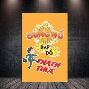 Tranh Treo Tường Tráng Gương Pha Lê Cao Cấp Tranh Động Lực Trang Trí Văn Phòng Hiện Đại TĐL68