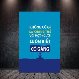 Tranh Treo Tường Tráng Gương Pha Lê Cao Cấp Tranh Động Lực Trang Trí Văn Phòng Hiện Đại TĐL64