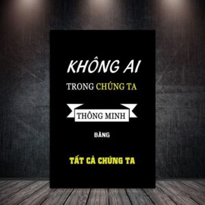 Tranh Treo Tường Tráng Gương Pha Lê Cao Cấp Tranh Động Lực Trang Trí Văn Phòng Hiện Đại TĐL601