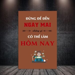 Tranh Treo Tường Tráng Gương Pha Lê Cao Cấp Tranh Động Lực Trang Trí Văn Phòng Hiện Đại TĐL59