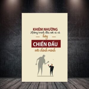 Tranh Treo Tường Tráng Gương Pha Lê Cao Cấp Tranh Động Lực Trang Trí Văn Phòng Hiện Đại TĐL57