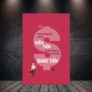 Tranh Treo Tường Tráng Gương Pha Lê Cao Cấp Tranh Động Lực Trang Trí Văn Phòng Hiện Đại TĐL38