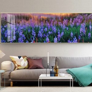 Tranh Treo Tường Tráng Gương Pha Lê Cao Cấp Tranh Hoa 3D Sang Trọng Hiện Đại Trang Trí Phòng Khách Phòng Ngủ H029