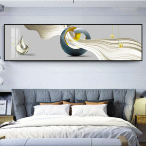 Tranh Treo Tường Tráng Gương Pha Lê Cao Cấp Tranh Trừu Tượng 3D Sang Trọng Hiện đại Trang Trí Phòng ngủ TT062