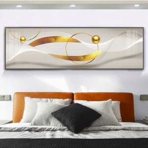 Tranh Treo Tường Tráng Gương Pha Lê Cao Cấp Tranh Trừu Tượng 3D Sang Trọng Hiện đại Trang Trí Phòng ngủ TT068