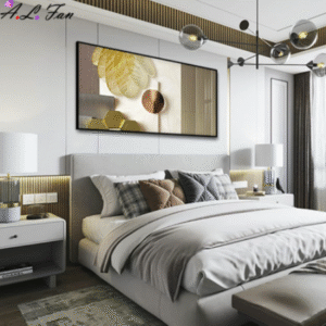 Tranh Treo Tường Tráng Gương Pha Lê Cao Cấp Tranh Trừu Tượng Trang Trí Phòng Khách Phòng Ngủ Sang Trọng Hiện Đại LV075