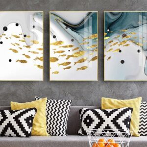 Tranh Canvas Tranh Tráng Gương Pha Lê Cao Cấp Tranh hiện đại Trang Trí Phòng Khách, Phòng Ngủ Sang Trọng, Hiện Đại THĐ001